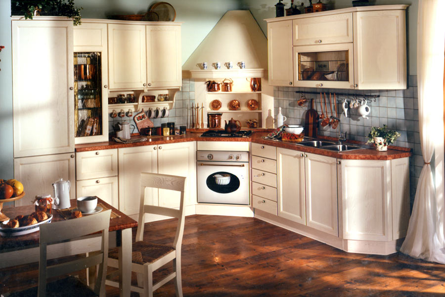 Cucine artigianali su misura in legno massiccio naturale: cucine ... Cucine su misura bologna